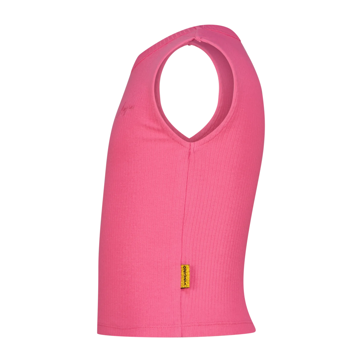 Vingino Top Basic-Crop – Koralle (Sangria Sunset)