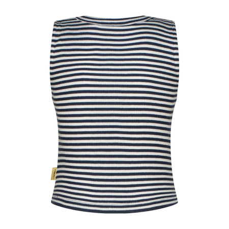 Vingino Top Streifen – Dunkelblau (Dark Blue)