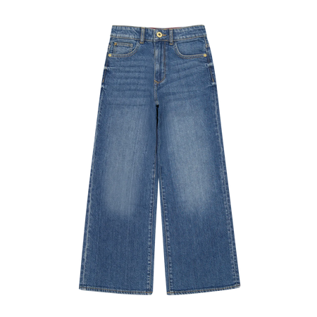 Vingino Wide Leg Jeans Cherry – Mittelblau (Mid Blue Wash)