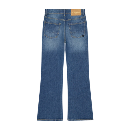 Vingino Flared Jeans Cristie – Mittelblau (Mid Blue Wash)