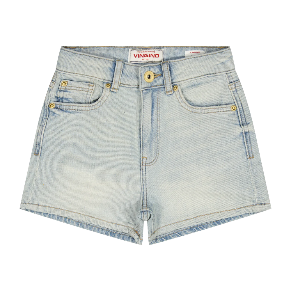 Vingino Jeansshorts Dora – Hellblau verwaschen (Light Vintage)