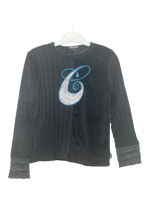 Carbone Pullover, Schwarz, Größe 152 (Zufriedenstellend)