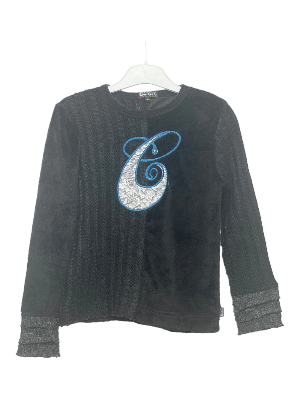 Carbone Pullover, Schwarz, Größe 152 (Zufriedenstellend) – 1