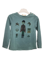 nice things mini Langarmshirts, Blau, Größe 104 (Neu)