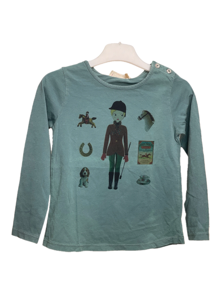 nice things mini Langarmshirts, Blau, Größe 104 (Neu)