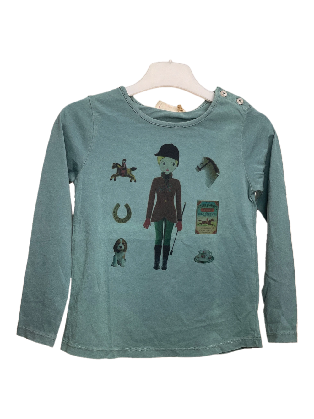 nice things mini Langarmshirts, Blau, Größe 104 (Neu) – 1