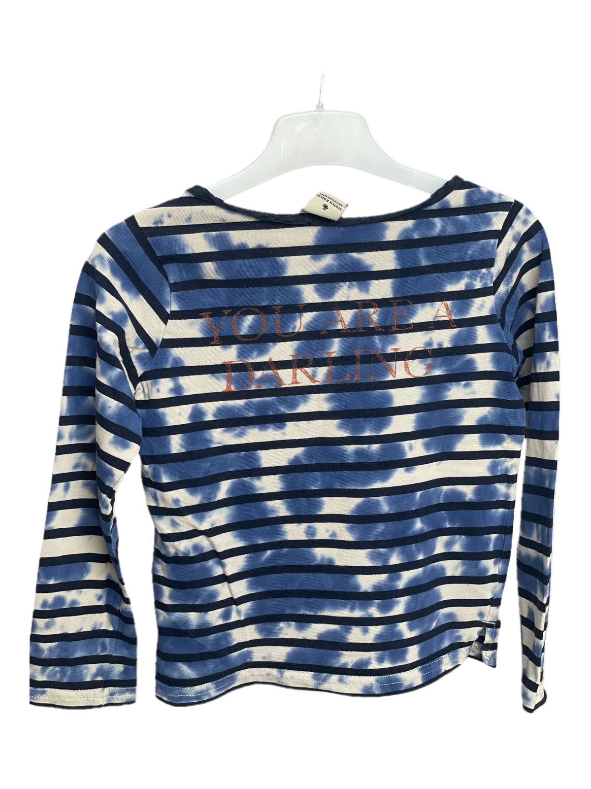 Scotch & Soda Langarmshirts, Blau, Größe 104 (Sehr gut)