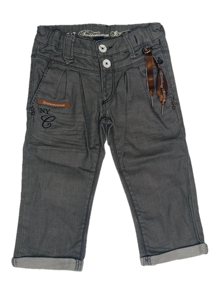 sevenoneseven Jeans, Grau, Größe 110 (Sehr gut)
