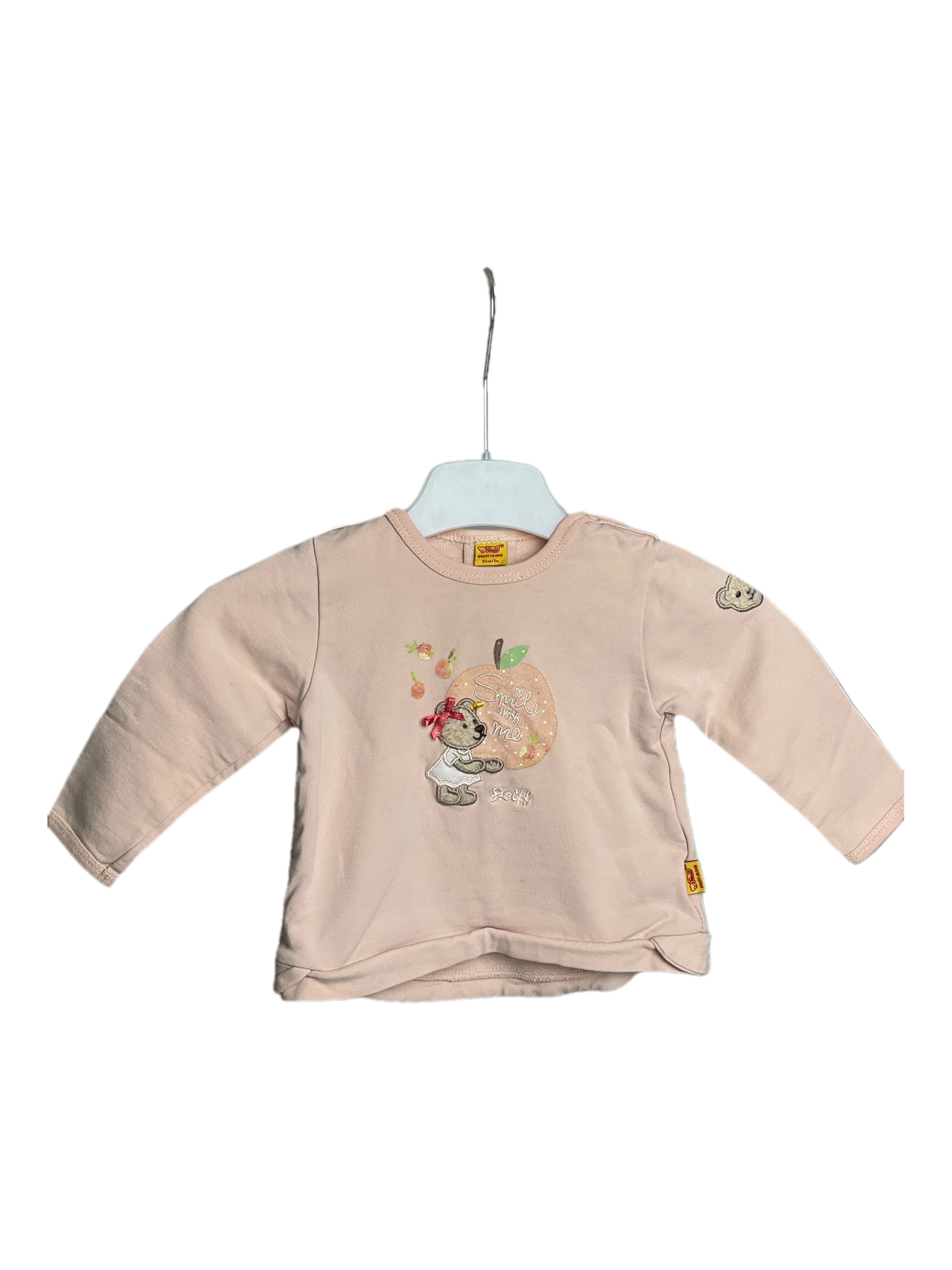 Steiff Langarmshirts, Rosa, Größe 62 (Sehr gut)