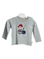 Steiff Langarmshirts, Grau, Größe 80 (Sehr gut)
