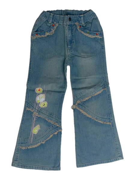 DING DONG girls Jeans, Blau, Größe 110 (Neu)