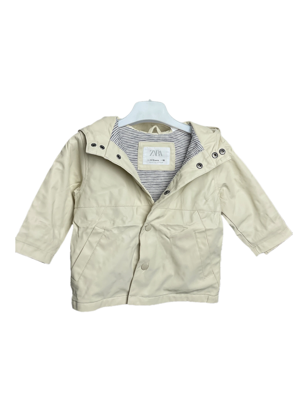 ZARA Übergangsjacken, Beige, Größe 80 (Gut) – 1