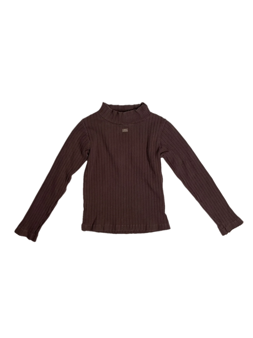 Lili Gaufrette Langarmshirts, Braun, Größe 128 (Gut) – 1