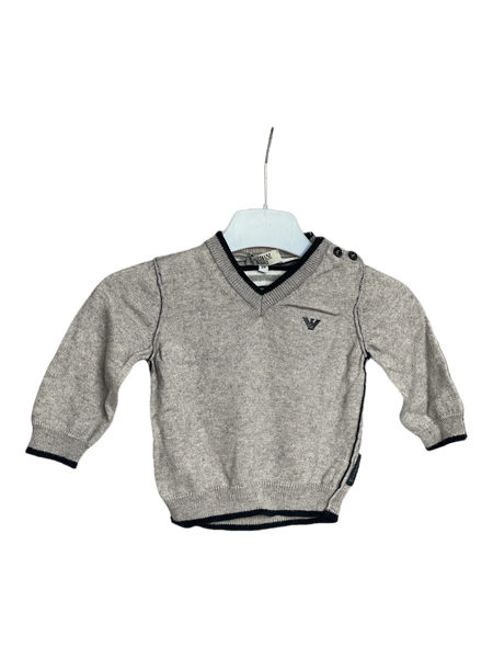 Armani Baby Pullover, Grau, Größe 62 (Sehr gut)