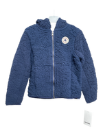 Converse Fleecejacken, Blau, Größe 122 (Neu)
