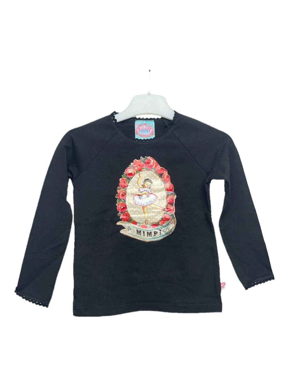 Mimpi Langarmshirts, Schwarz, Größe 104 (Sehr gut) – 1