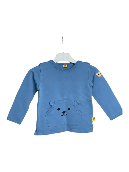 Steiff Langarmshirts, Blau, Größe 80 (Sehr gut)