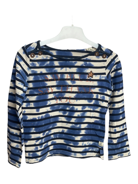 Scotch & Soda Langarmshirts, Blau, Größe 104 (Sehr gut)